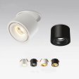 Ugradbeni okrugli LED reflektor Snaga 12W - bijela/zlatna