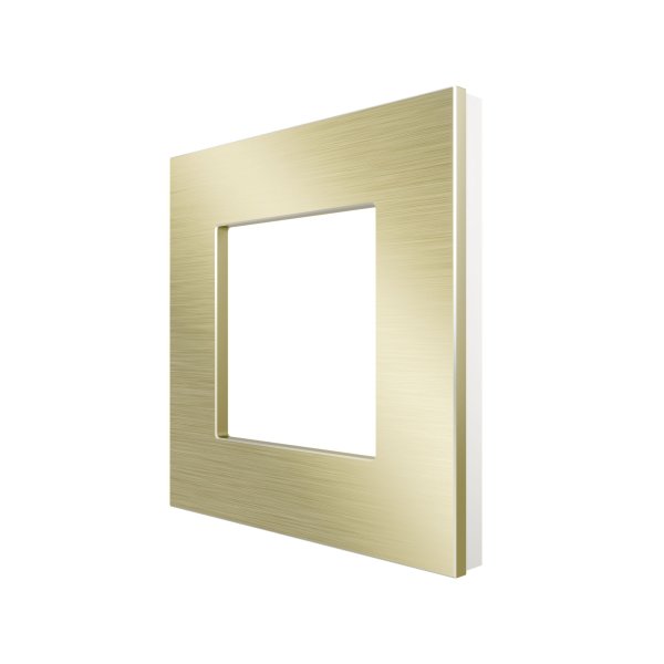 Aluminijski okvir za utičnicu - zlatna
