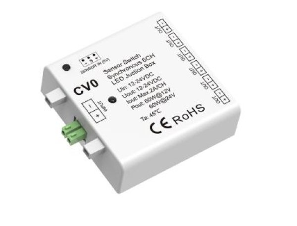 LED Kontrol BOX 6CH senzor prekidač CV0