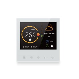 Programabilni digitalni termostat - plinski sustav/vodeni sustav (bijela)