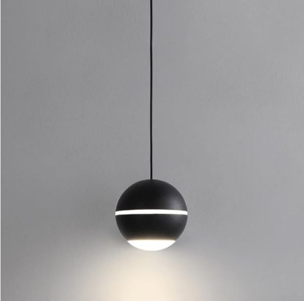 Stropna viseća LED svjetiljka Snaga 5W 3000K- zlatna
