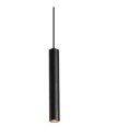 Led magnetna visilica-tuba Snaga 12W 3000K 60mm - crno/zlatna