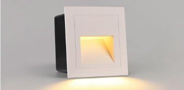 LED stubišna ugradbena led lampa-izolirana Snaga 5W 3000K IP54- bijela