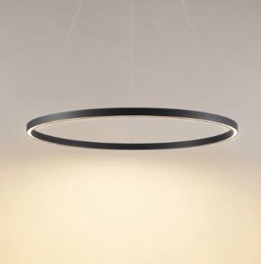 Stropna visilica RING fi1200- 3000K-  zlatna