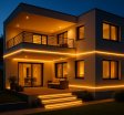 COB LED traka 220V 288D/m IP67