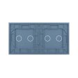 2 Tipke & 2 Tipke Stakleni panel  – plava