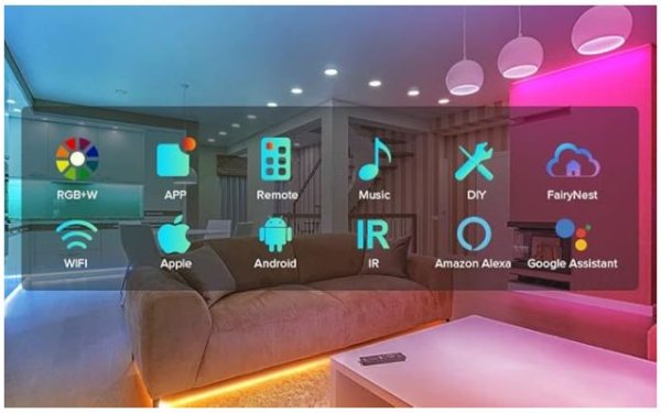 LED daljinski + bluetooth/APP kontroler RGB