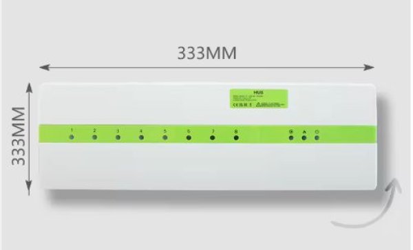 Priključna letva za termostate i termoglave max 10A output- 16 zona