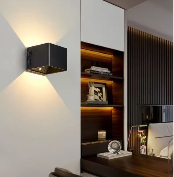  Zidna lampa Snaga 5W 4000K IP20- crna
