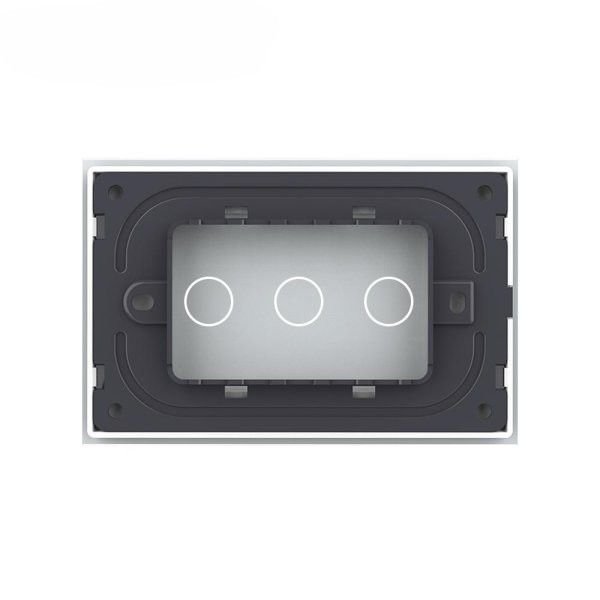 US 3 Tipke Stakleni panel - bijeli