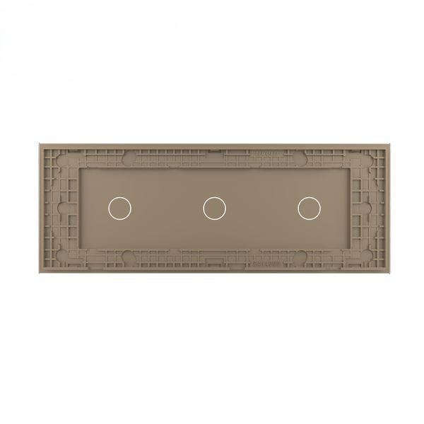Stakleni Panel 7M 1 Tipka & 1 Tipka & 1 Tipka - zlatni