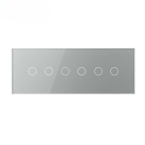 Stakleni Panel 7M 2 Tipke & 2 Tipke & 2 Tipke - sivi
