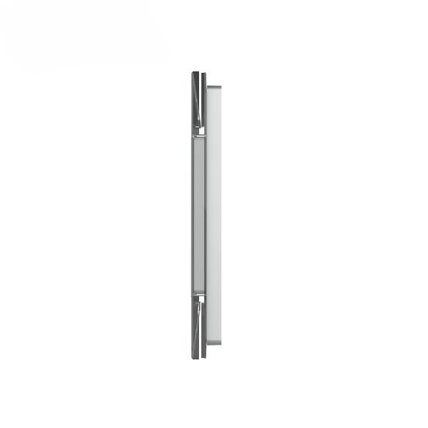 Stakleni Panel 4M 1 Tipka & 1 Okvir - sivi