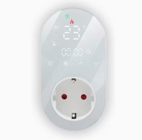 Digitalni termostat + utičnica- plug-in (bijela)