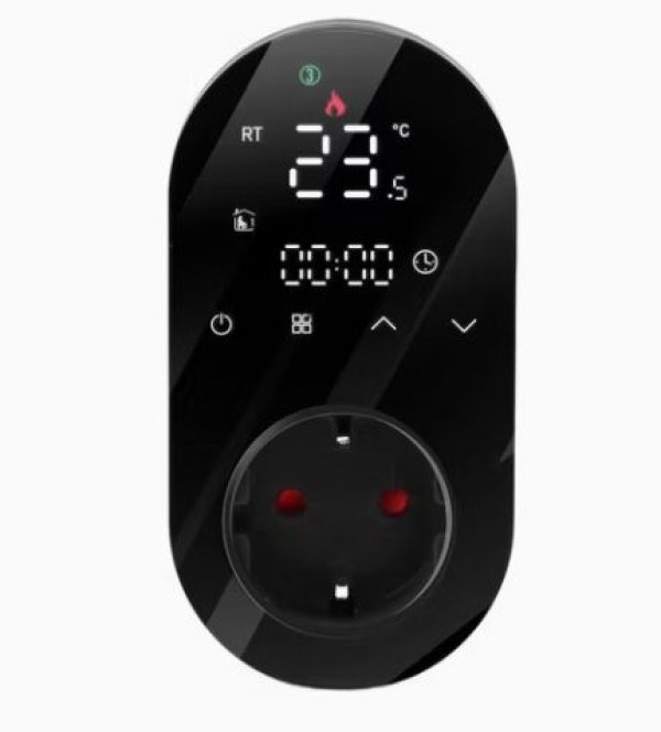 Digitalni termostat + utičnica- plug-in (bijela)