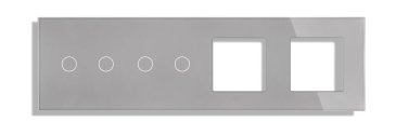 Četverostruki stakleni panel (2+2+0+0) 86*299-