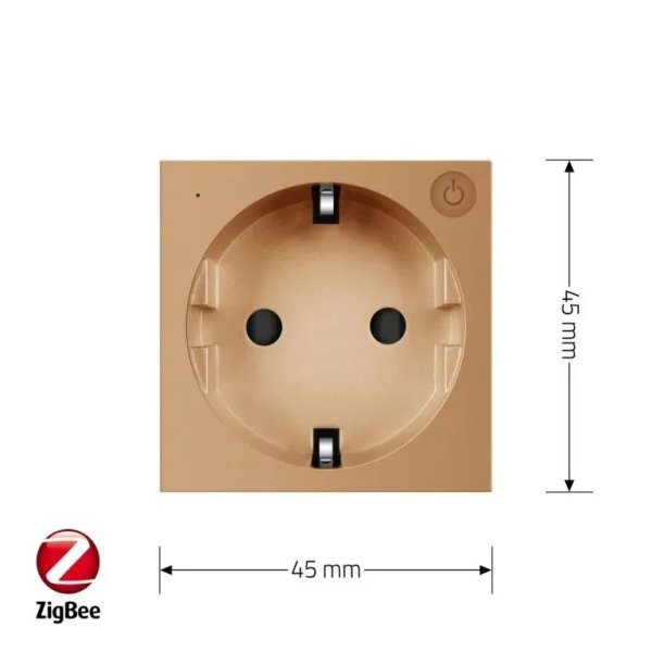 Modul / ZigBee EU utičnica 16A - zlatna 
