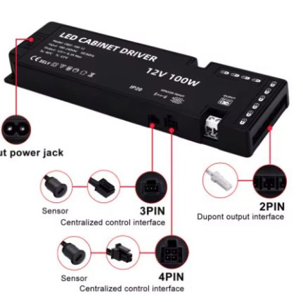 LED cabinet driver 12V  