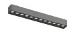 SLIM Led magnetni reflektor-ravni točkasti Snaga 24W- crna
