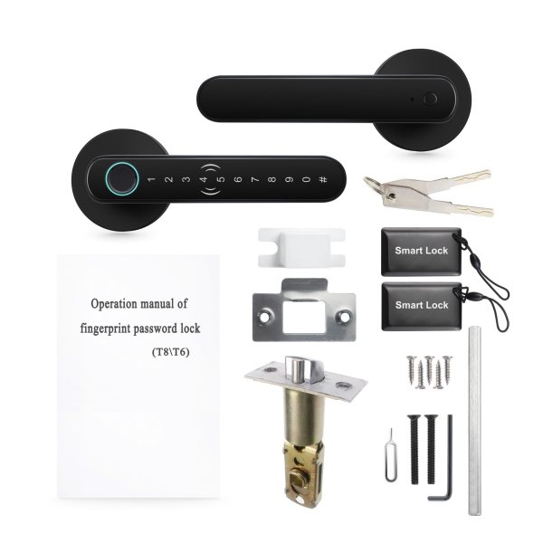 Pamenta brava - Tuya Smart Bluetooth- sa cilindrom- crna