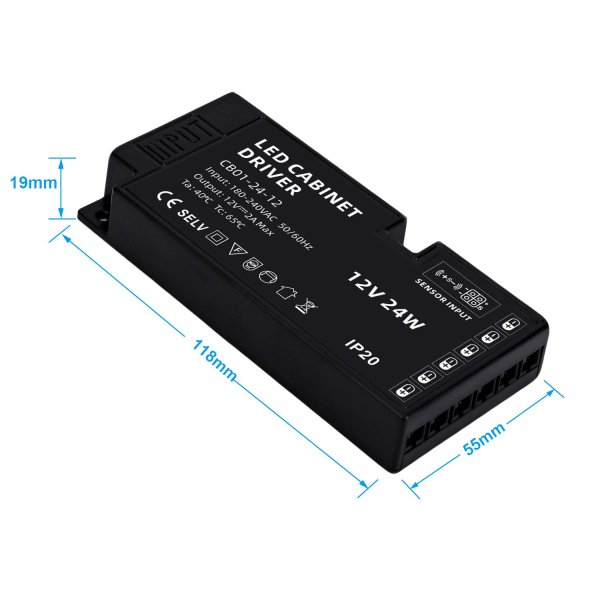 LED cabinet driver 12V  