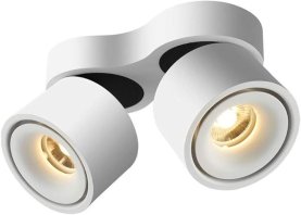 Nadgradni okrugli dupli LED reflektor Snaga 2*12W - bijela