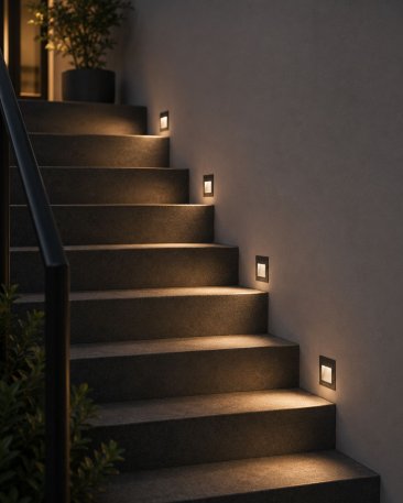 LED stubišna ugradbena led lampa-izolirana Snaga 5W 4000K IP4