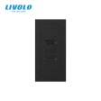 Modul 1m / USB 2C 20W- crna