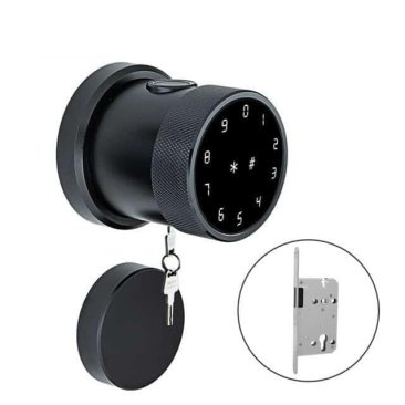 Pamenta brava - Okrugla na otisak prsta crna  PST-LVD-1601-12