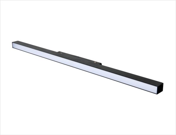 Led magnetni reflektor-ravni puni Snaga 40W 3000K- crna