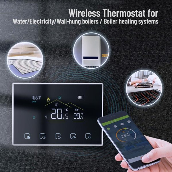 Wi-Fi digitalni termostat LS-8000RF