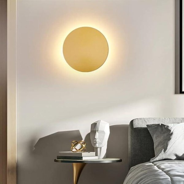 LED Zidna lampa 3000K- mat zlatna