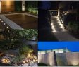 LED vanjski ugradbeni spotlight 3W - srebrni