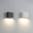 Vrtna zidna lampa Snaga 12W 4000K-bijela