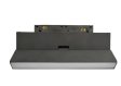 Led magnetni reflektor-zakretni puni Snaga 18W 3000K- crna