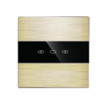 Aluminijski touch panel za ROLETE - zlatna