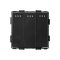 Modul / Trostruki prekidač 10A-crna