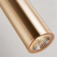 Stropna visilica tuba D50*H500mm 3000K 3W- zlatna