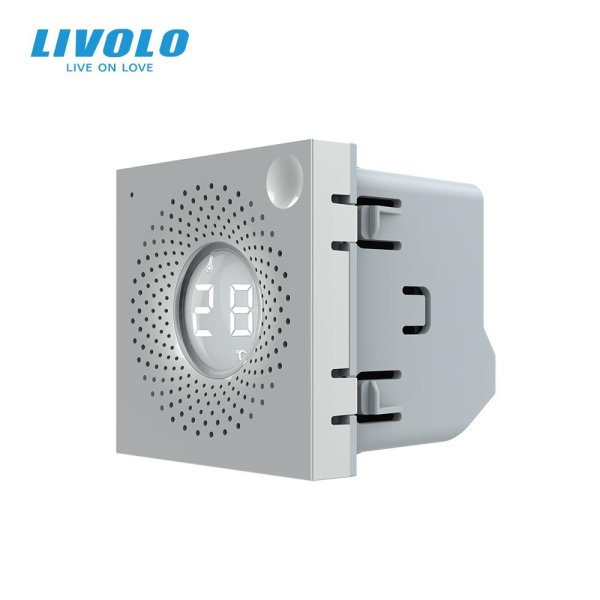 Digitalni osjetnik temperature i vlage Zigbee - sivi