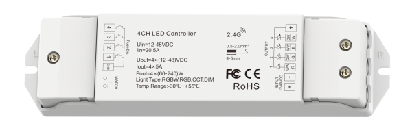 LED kontroler RF RGBW -V4