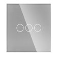 Stakleni panel tri tipke 