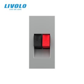Modul / Utičnica audio za zvučnike - siva