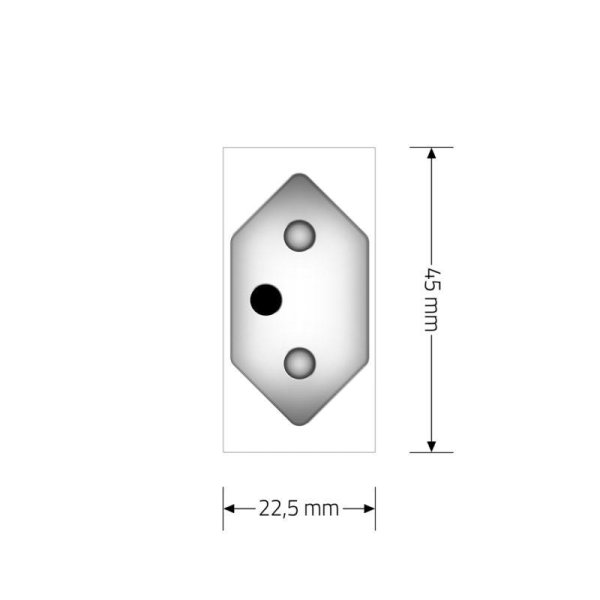 Modul / Švicarska utičnica - bijela