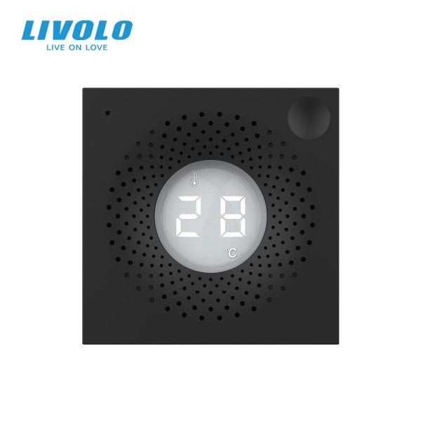 Digitalni osjetnik temperature i vlage ZigBee - crni