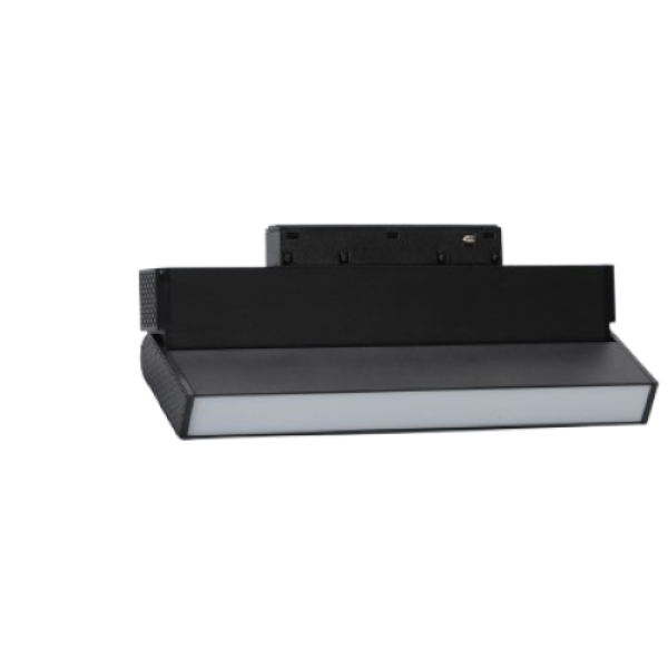Led magnetni reflektor-zakretni puni Snaga 18W 3000K- crna