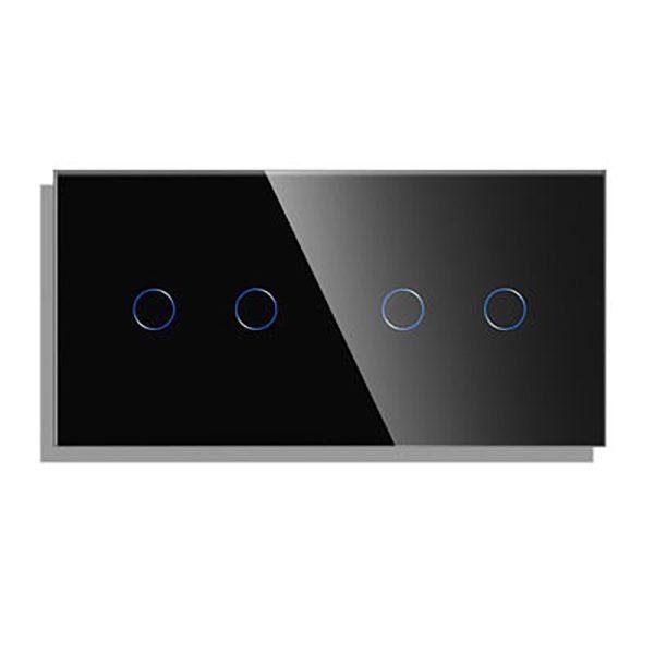 Dvostruki stakleni panel 2+2 - bijela
