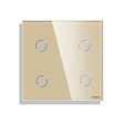 Stakleni umetak panel- crna