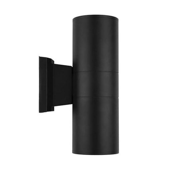Vanjska zidna tuba Snaga 2*3W 4000K / 3000K IP65- crna