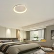 Stropna LED plafonjera fi600 dimming+RF- 3CCT- 60W- bijela