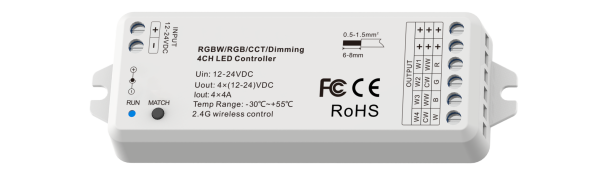 LED kontroler RF RGBW - VP